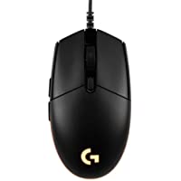 Logitech G203 Prodigy Ratón Gaming con cable- 8000 DPI- RGB LED Personalizable con 16-8 M Colores- Peso Reducido- 6…